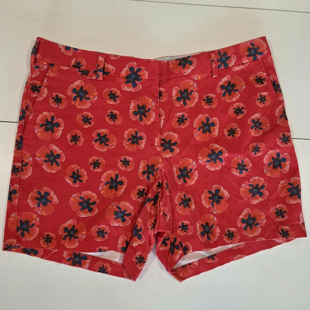 Lands' End shorts‎ red size 18W midrise